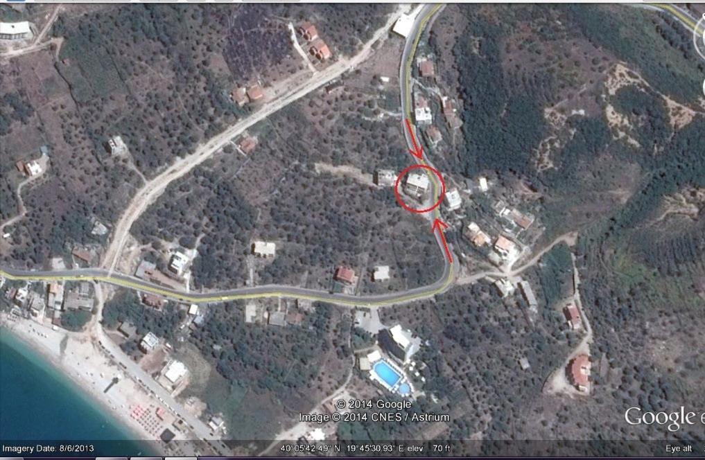 Bed and Breakfast Velco Bb Himara Exterior foto